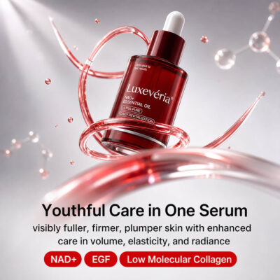 Luxevéria® lightweight anti-aging serum with dropper