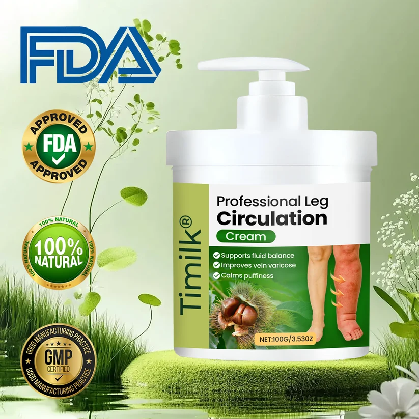Timilk® leg cream with medical-grade glycerin