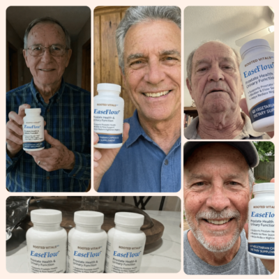 Rooted Vitals MD EaseFlow™ 60 vegetarian capsules