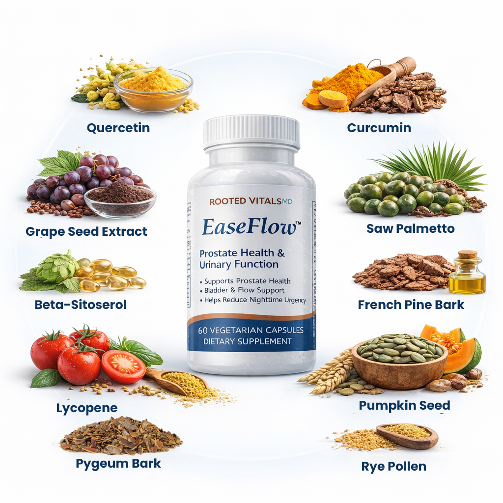 Rooted Vitals MD urinary function support capsules