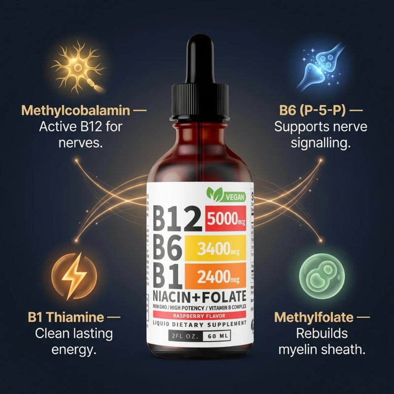 Nusava B12™ Sublingual Drops for daily use