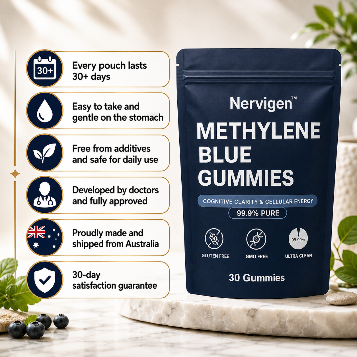 Nervigen™ daily gummy vitamin for adults