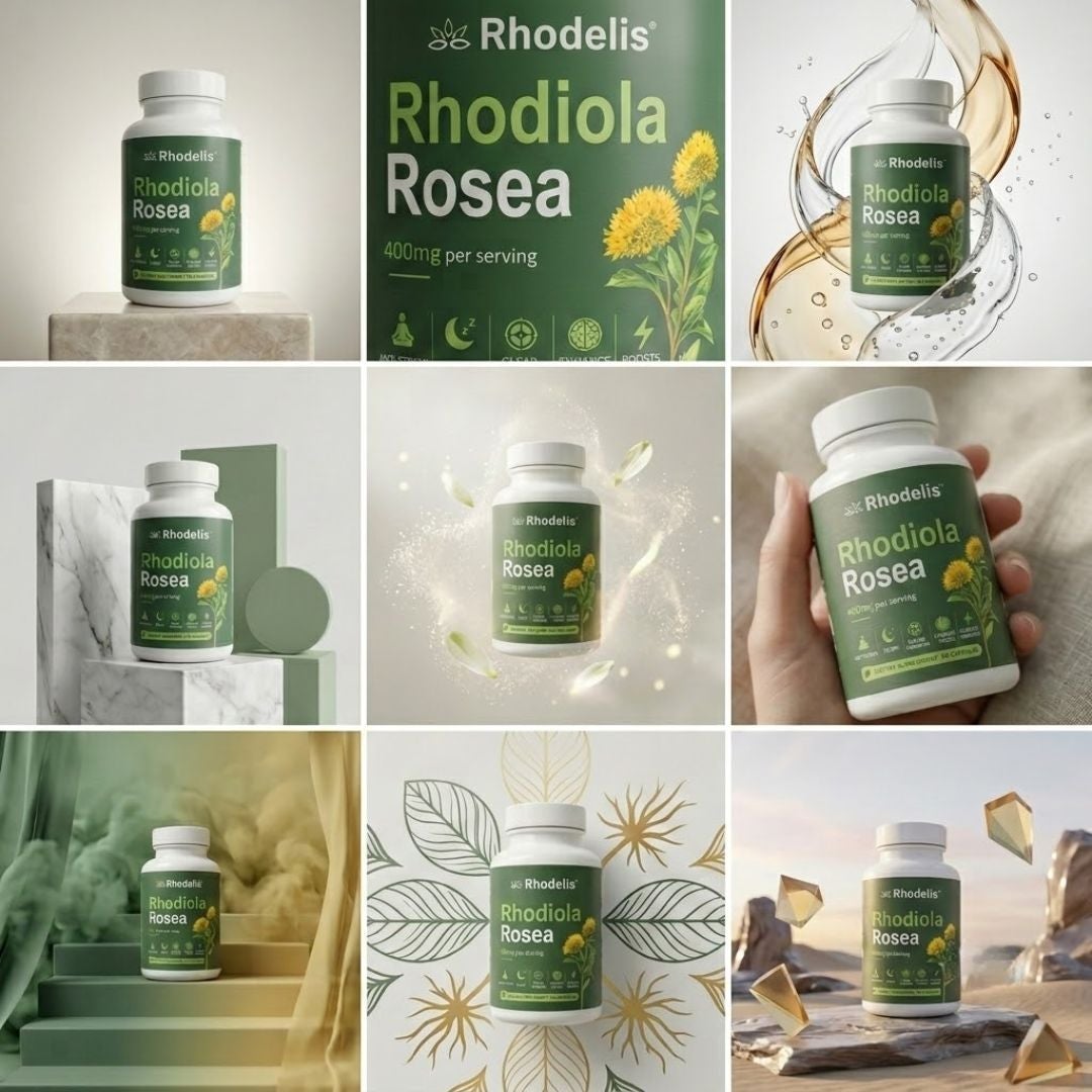 Rhodelis™ Rhodiola standardisée à 3 % de rosavines