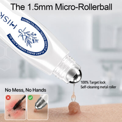HISKIN® 15 mL precision rollerball skincare pen