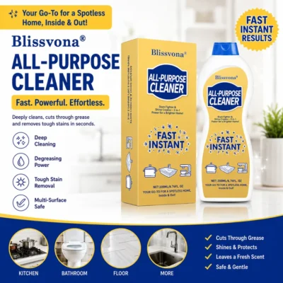 Blissvona® multipurpose cleaner for worktops, sinks, and faucets