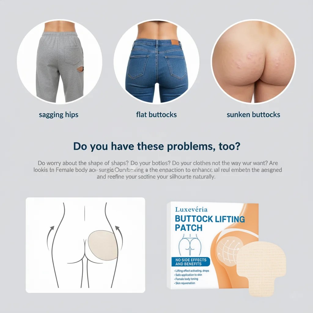 Luxevéria discreet skin-tone buttock patch