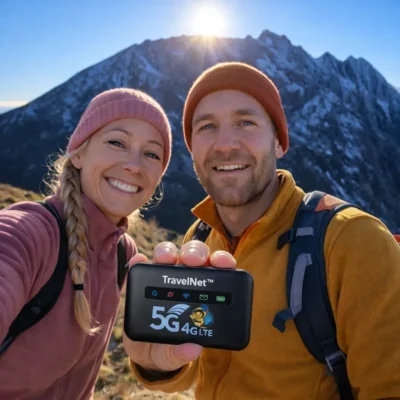 TravelNet hotspot WiFi per oltre 130 paesi