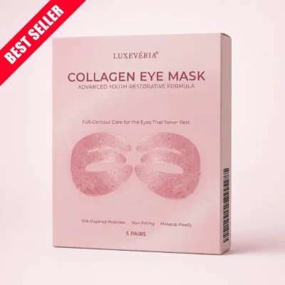 Luxevéria® bio-cellulose eye mask with saffron extract