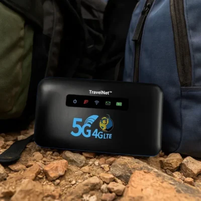 TravelNet hotspot portatile per fino a 10 dispositivi