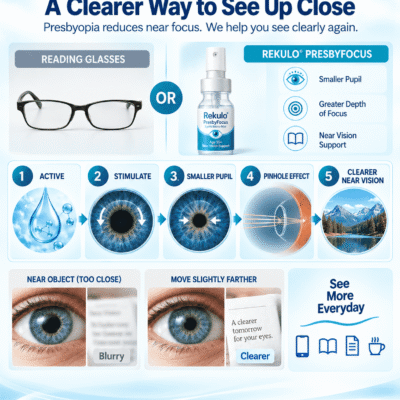 Rekulo® precision micro-mist for closed eyelids