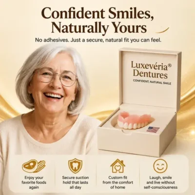 Luxevéria full denture system with suction seal