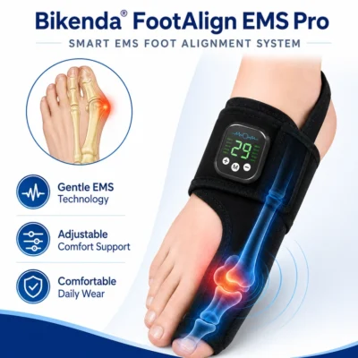 Bikenda® FootAlign EMS Pro with adjustable straps