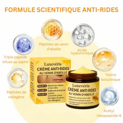 Luxevéria crème visage et corps avec acide hyaluronique et collagène