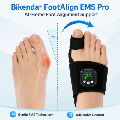 Bikenda® foot alignment support device with EMS