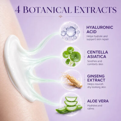 Nexisify hair removal spray with hyaluronic acid and aloe vera