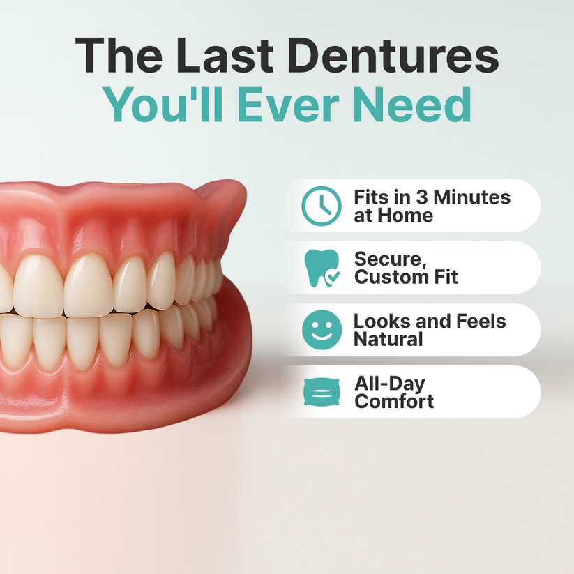 Beautylulus Fit Full Functional Dentures for at-home fitting