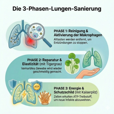 Atem Power™ Lungen-Kapseln mit Tigergras-Extrakt