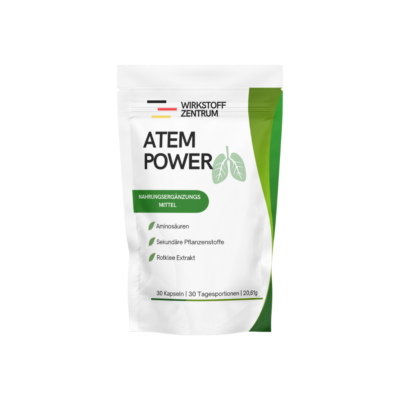 Atem Power™ Lungensanierung Kapseln mit 3-Phasen-Matrix