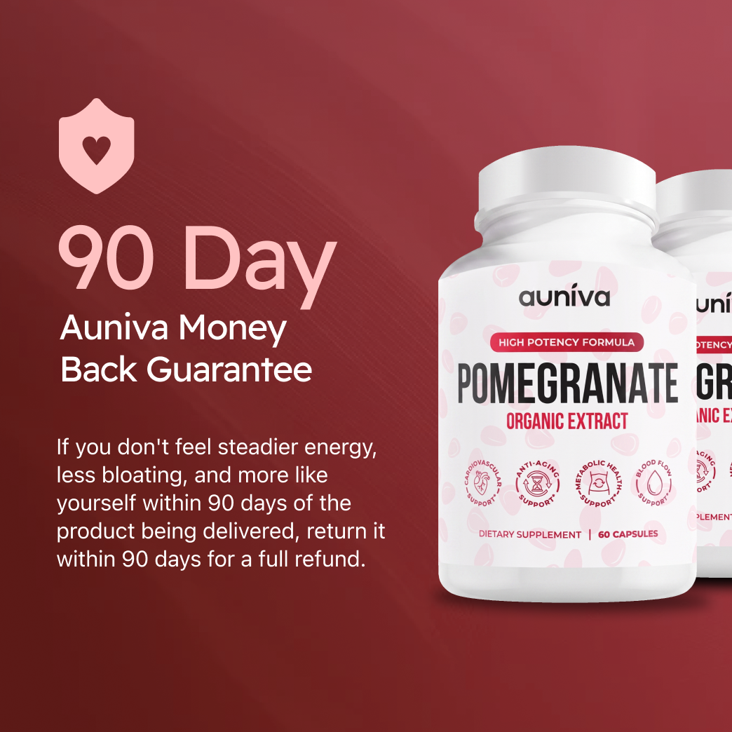 Auniva Organic Pomegranate Extract Capsules