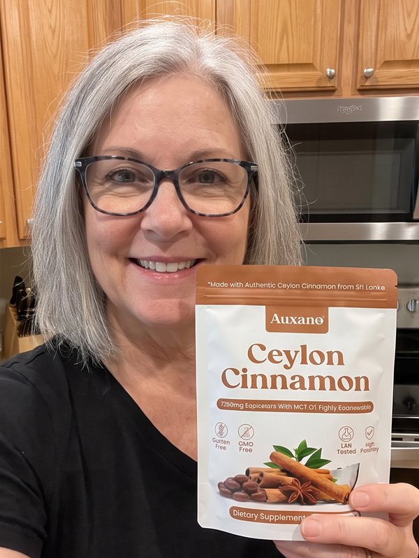 Auxano Ceylon cinnamon softgel with MCT oil