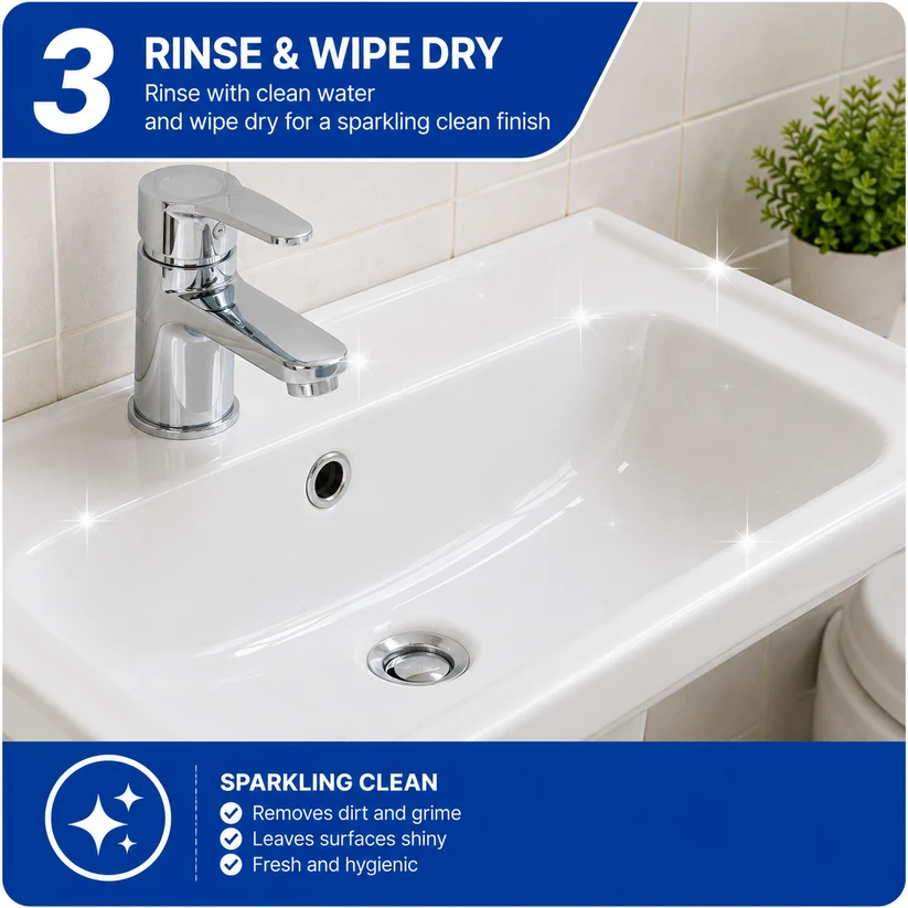 Blissvona® household cleaner for kitchen and bathroom surfaces