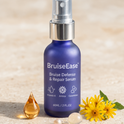 BruiseEase™ serum for mature, bruise-prone and fragile-feeling skin