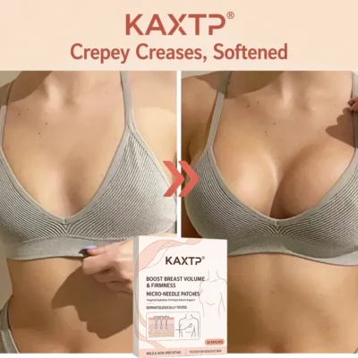 KAXTP® dissolving microneedle patch for chest and décolletage
