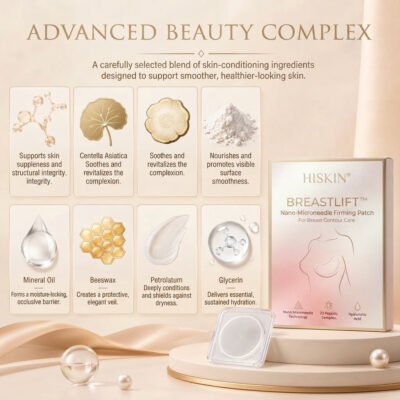 HISKIN® BreastLift Nano-Microneedle Firming Patch