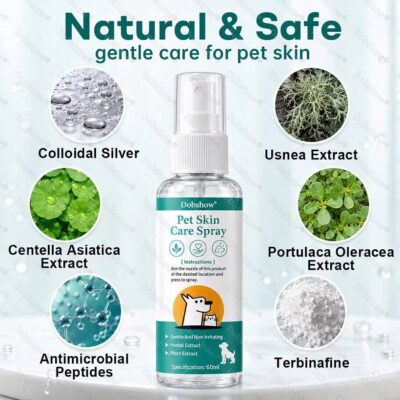 Dobshow® Pet Skin Care Spray with plant extract