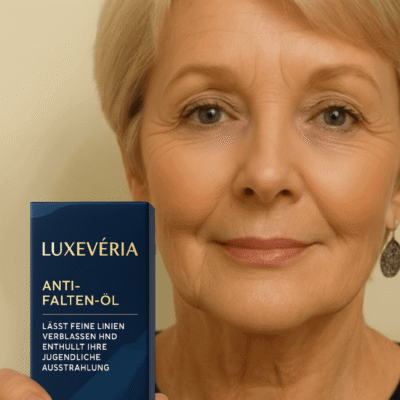 Luxevéria Gesichtsöl in einer Flasche mit Pipette