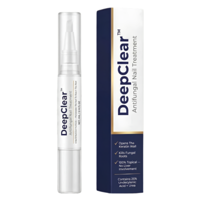 DeepClear twist-pen formula for twice-daily nail application