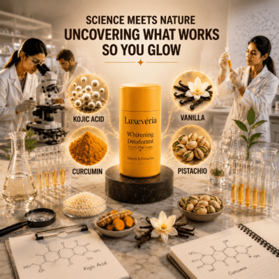 Luxevéria solid brightening deodorant stick