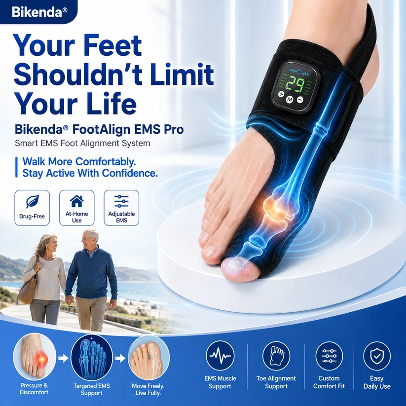 Bikenda® alignment frame with muscle stimulation