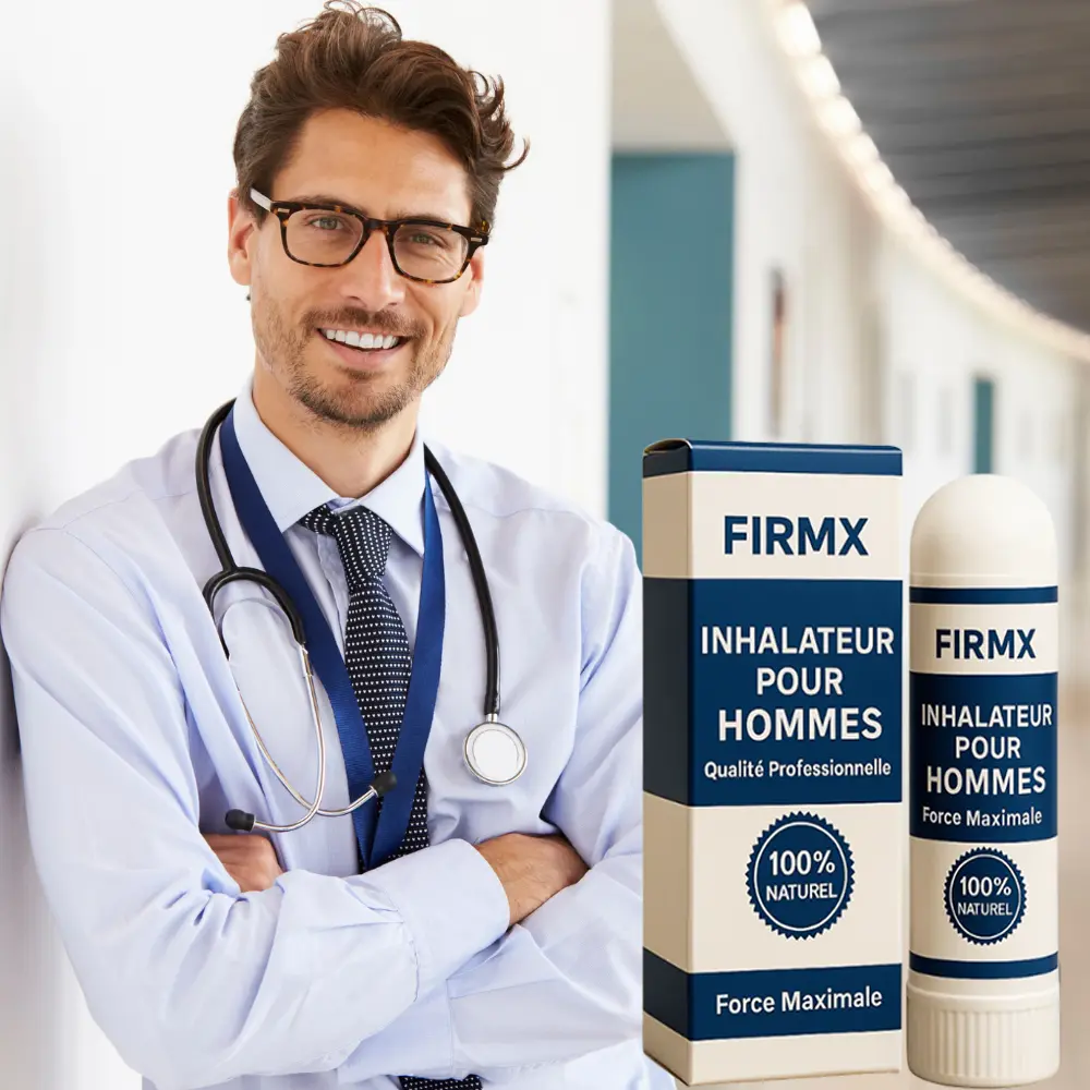 FirmX inhalateur nasal naturel pour hommes