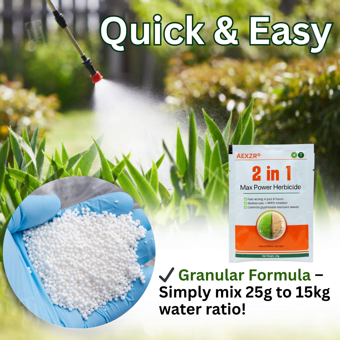 AEXZR® 2-in-1 Max Power Herbicide 25 g packet