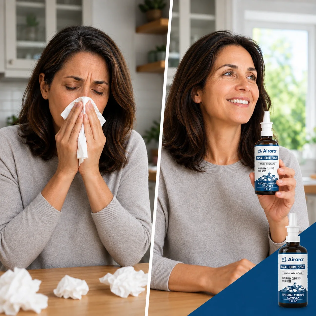 Airora™ stabilised-base nasal spray