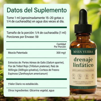 Maya Verra extractos herbales líquidos