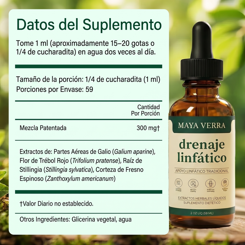 Maya Verra extractos herbales líquidos