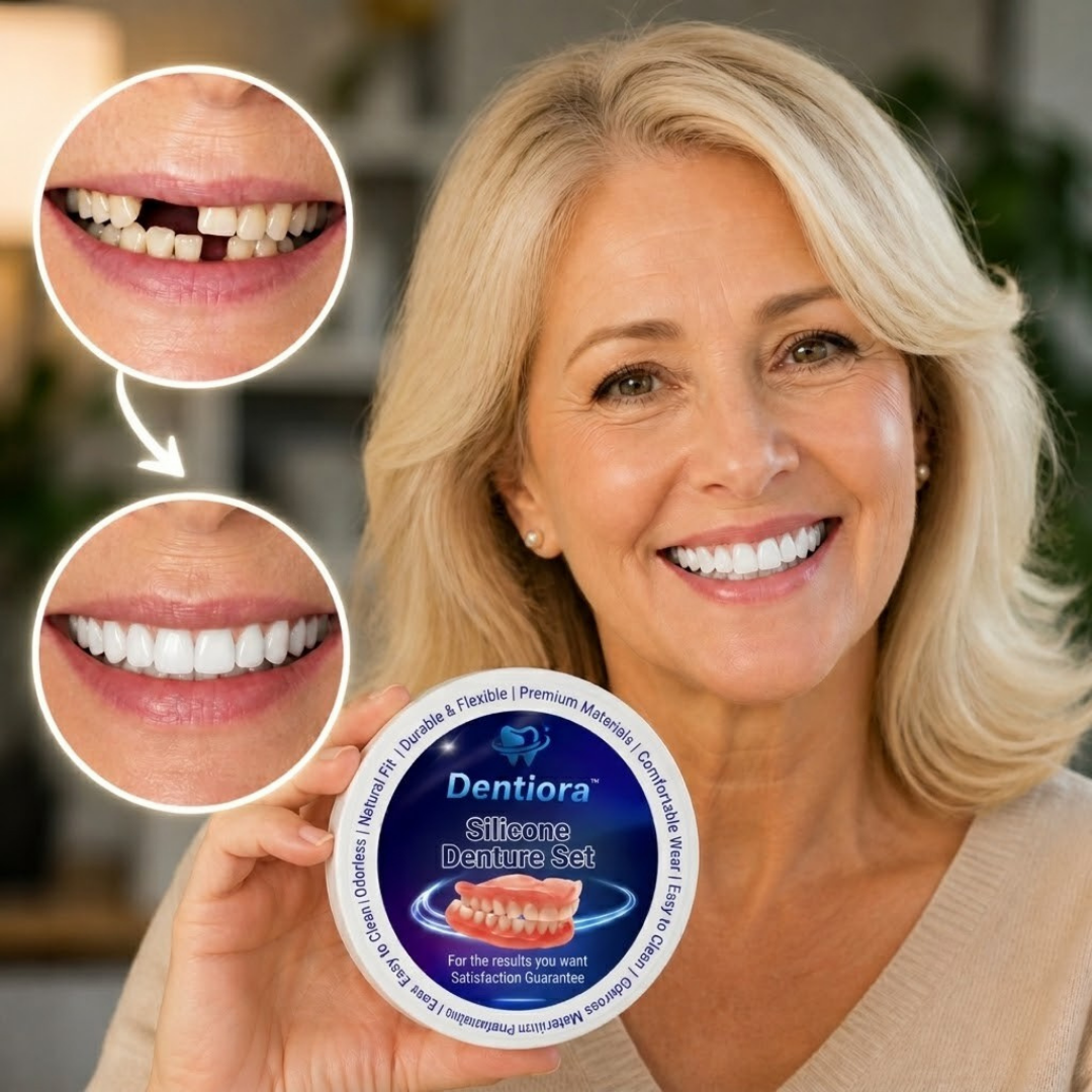 Dentiora™ tooth replacement with a secure-feeling fit