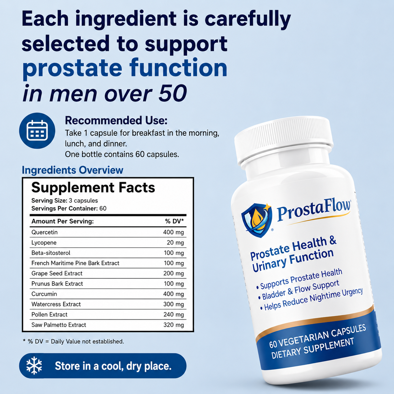 ProstaFlow™ Natural Prostate Support