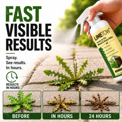 LIMETOW® Ready-to-Use Weed & Grass Killer with Pelargonic Acid