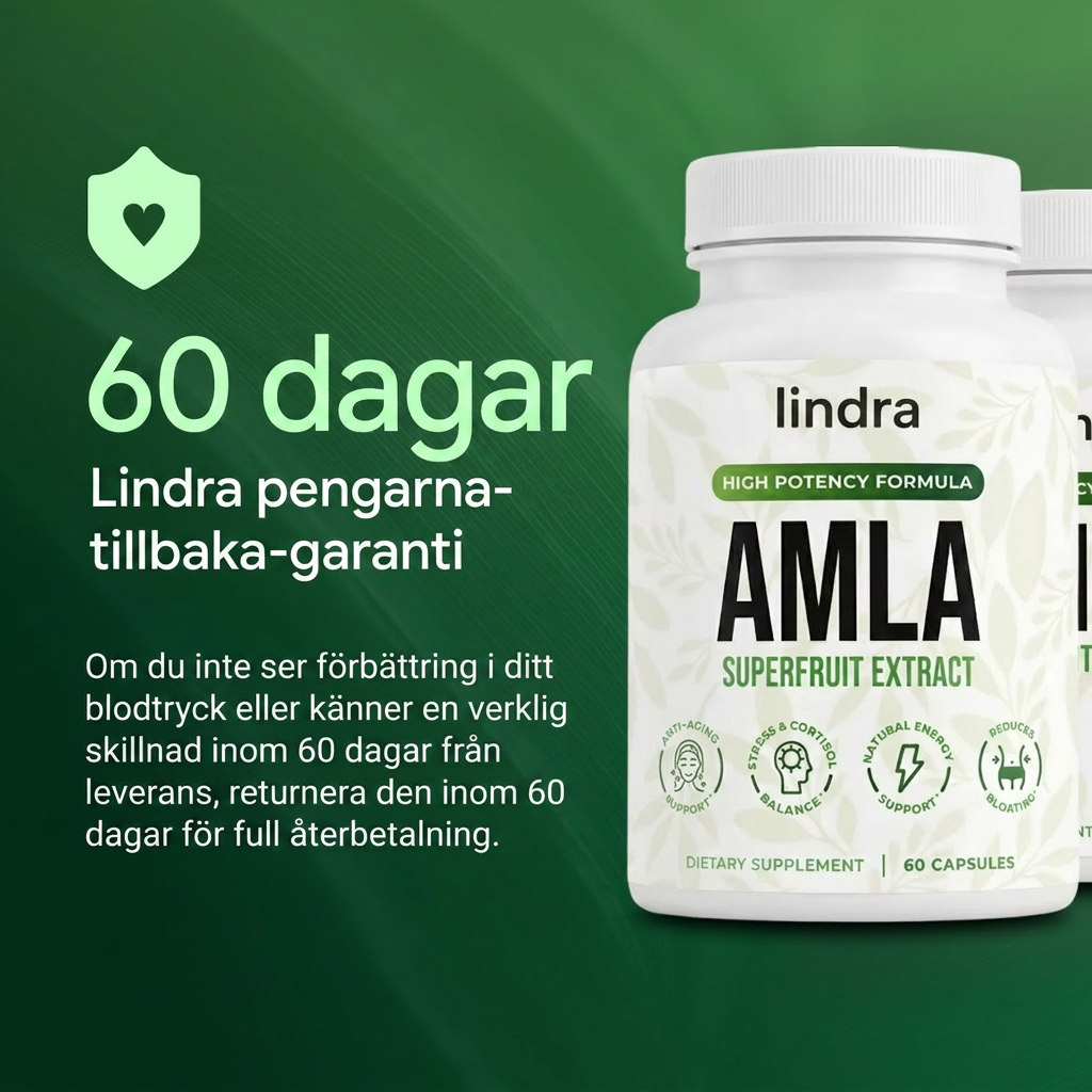 Lindra amla-tillskott med antioxidanta emblicaniner