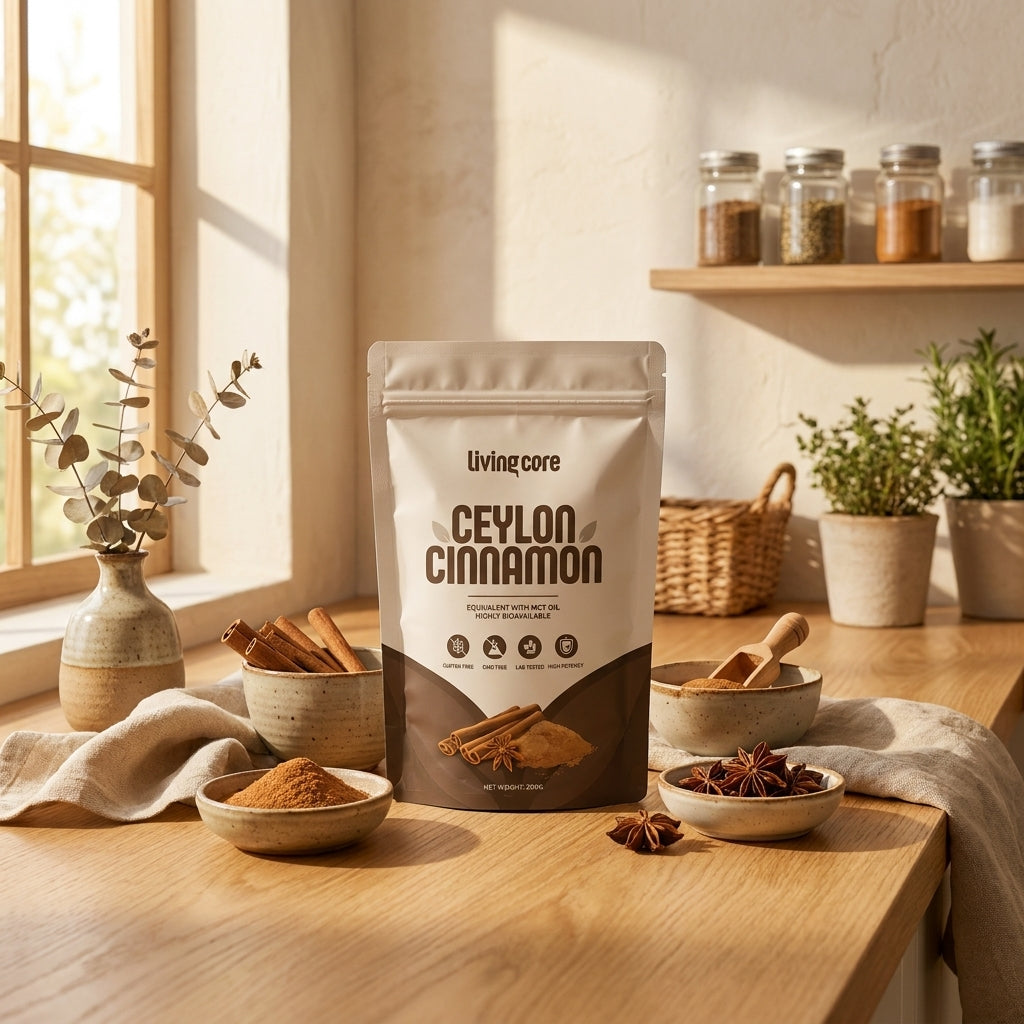 LivingCore low-coumarin Ceylon cinnamon powder