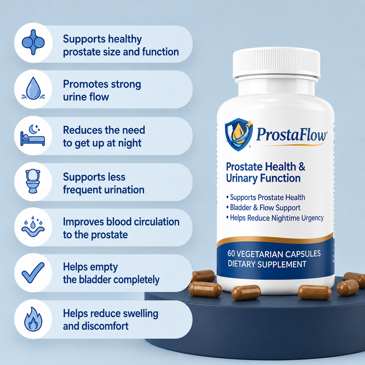 ProstaFlow™ supplement with Saw Palmetto