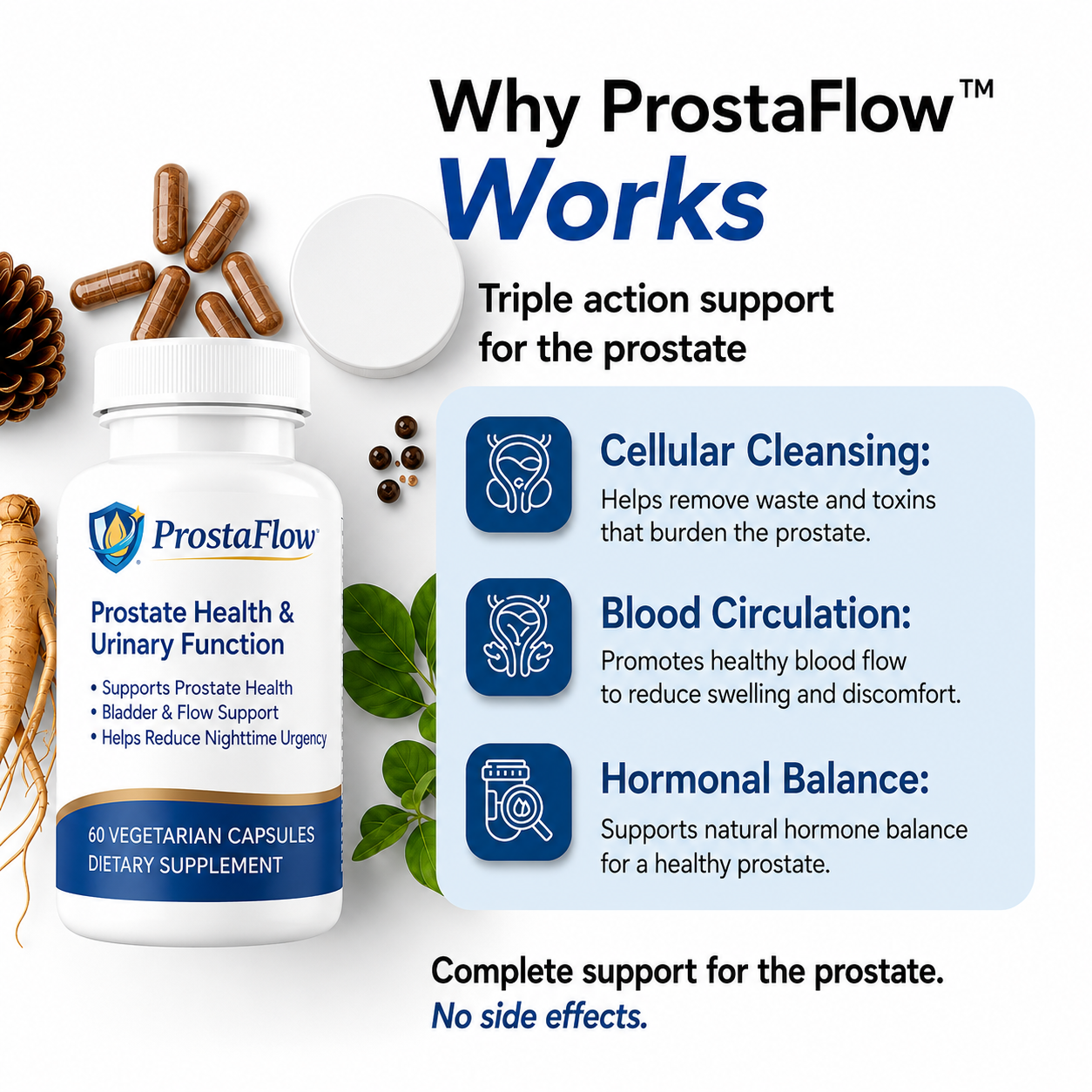 ProstaFlow™ capsules with Beta-Sitosterol