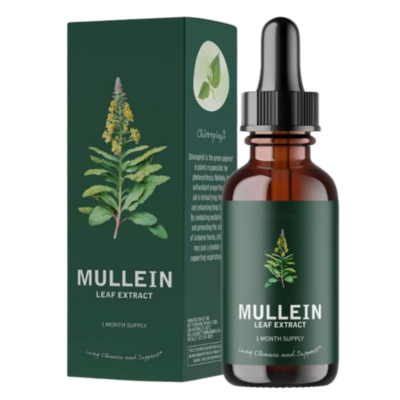 LungPure™ Lungerensende Dråper med mullein, hyllebær, quercetin og dendrobium