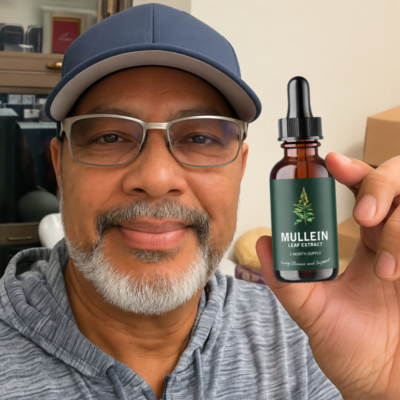 LungPure™ naturlige dråper med filtkongslys for daglig luftveisstøtte