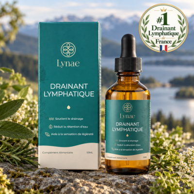 Lynae complément liquide pour soutenir le drainage lymphatique