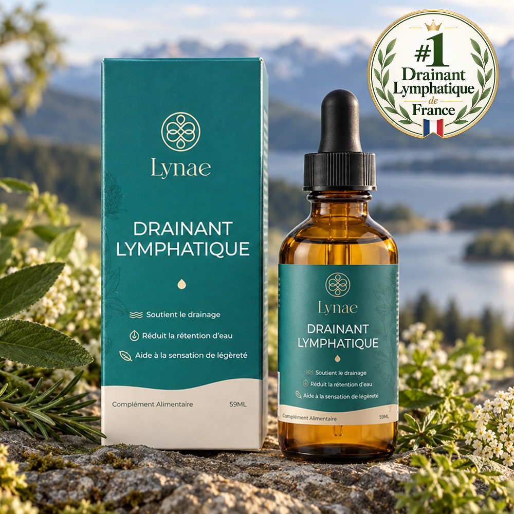 Lynae complément liquide pour soutenir le drainage lymphatique