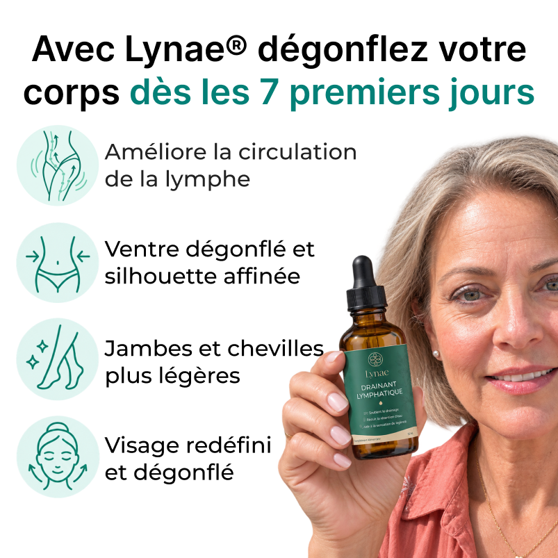 Lynae formule végétale pour la circulation lymphatique